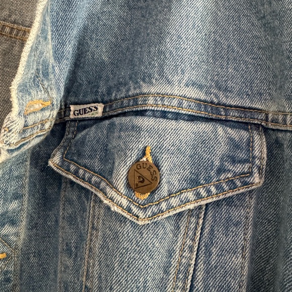 Georges Marciano for Guess Vintage Denim Jacket 80s - Picture 10 of 11